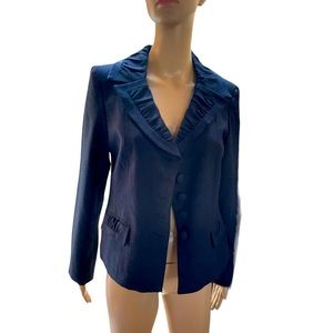 George Navy Blue fitted stretch blazer size 6